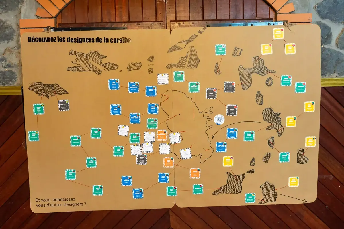 Cartographie collaborative des designers de la Caraïbe